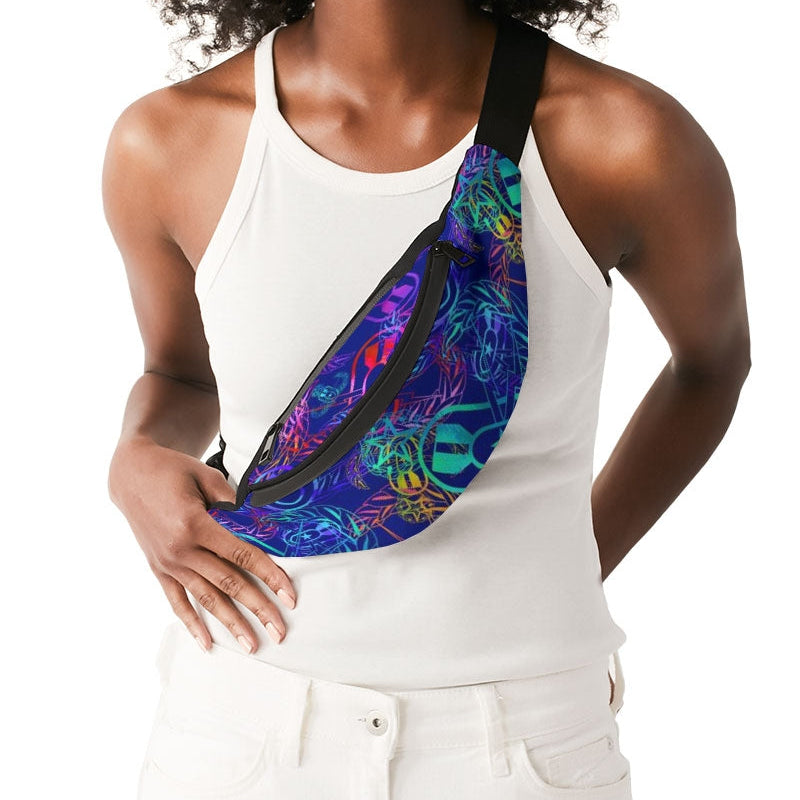 Print On Demand - Crossbody Sling Bag - "It's 5 o'clock Somewhere"