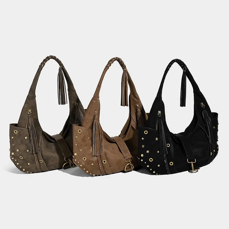 Large Capacity Women PU Leather Handbags Tote Bags