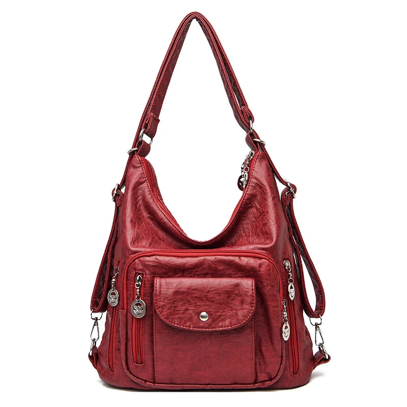 Lady's Handbag. Fashionable Multi-layer Design.