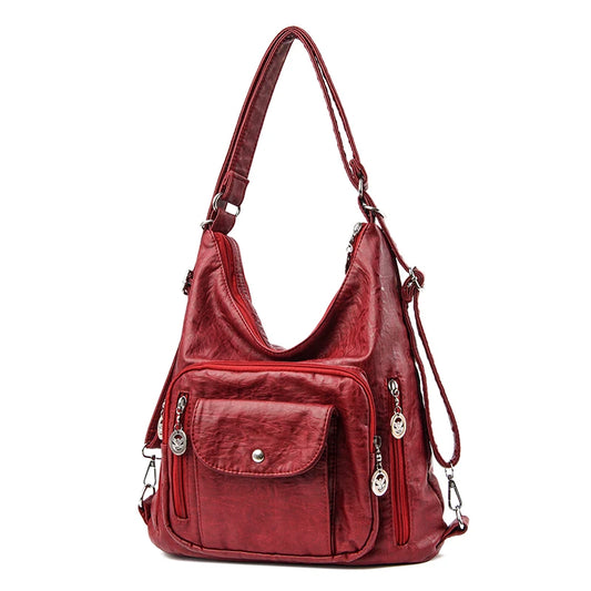Lady's Handbag. Fashionable Multi-layer Design.