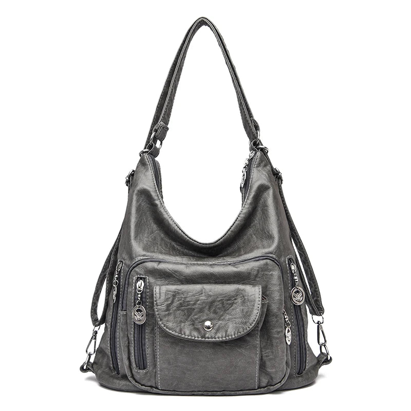 Lady's Handbag. Fashionable Multi-layer Design.