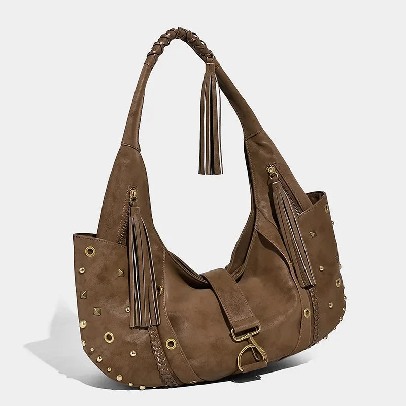 Large Capacity Women PU Leather Handbags Tote Bags