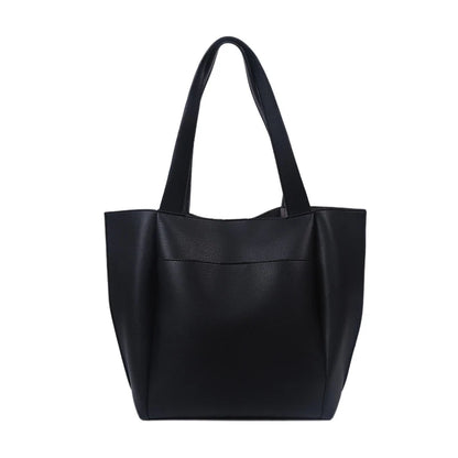 Soft Leather Woman Casual Tote Bag