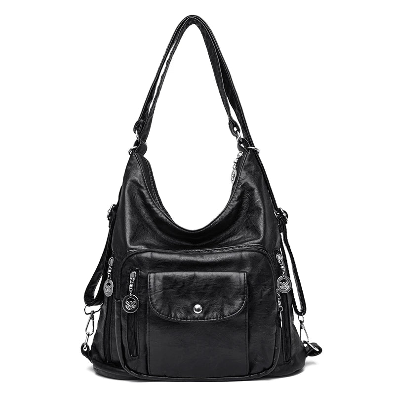 Lady's Handbag. Fashionable Multi-layer Design.