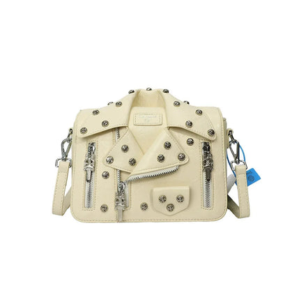 Hip Hop Jacket Design Shoulder Bag Clothes Shape Women Handbag