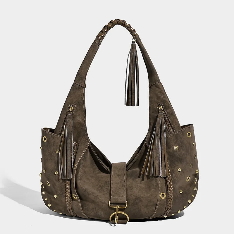 Large Capacity Women PU Leather Handbags Tote Bags