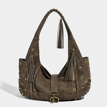 Large Capacity Women PU Leather Handbags Tote Bags