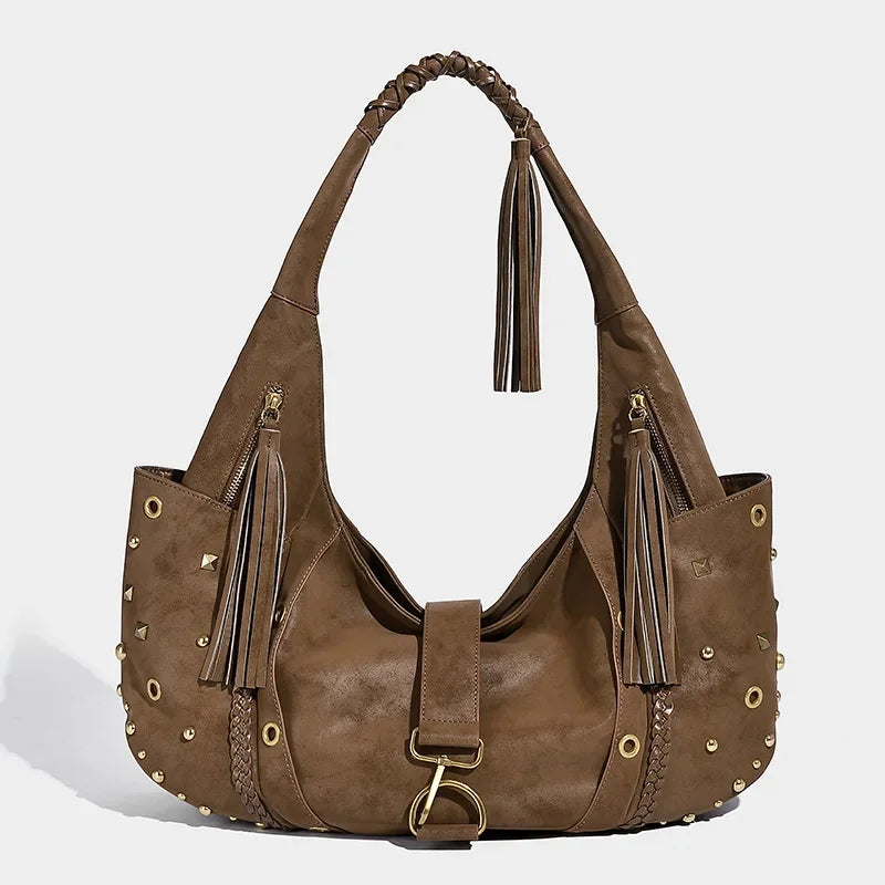 Large Capacity Women PU Leather Handbags Tote Bags