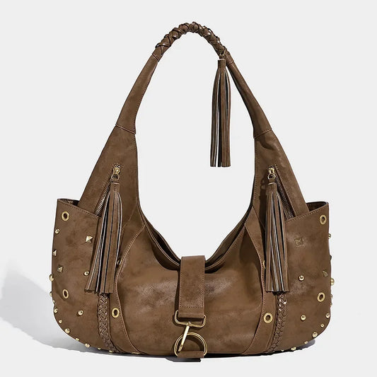 Large Capacity Women PU Leather Handbags Tote Bags