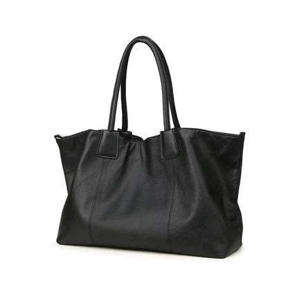 Women's Bags Fall and Winter Shopping Bag Large Capacity Soft Leather