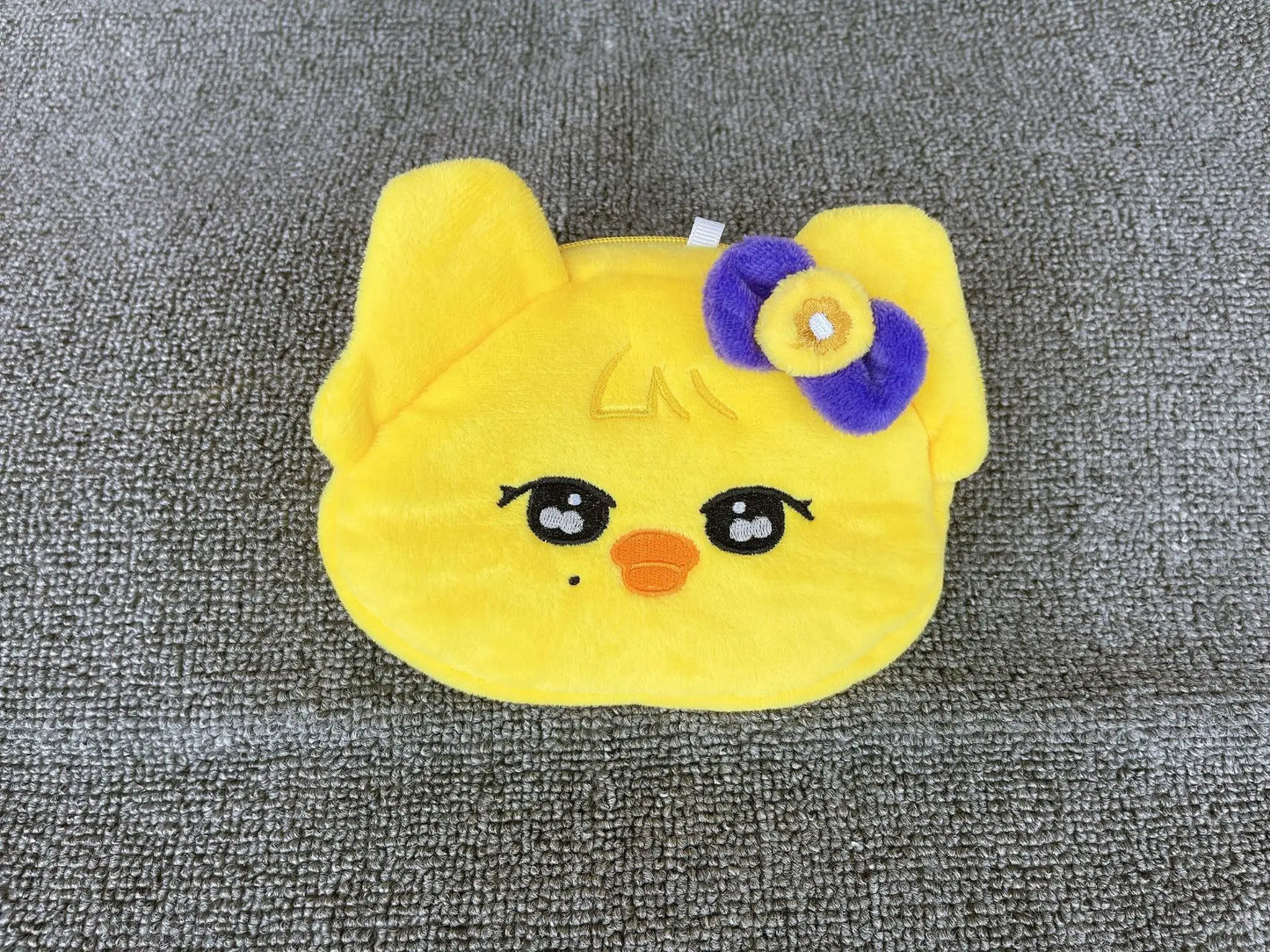 Cute Cartoon Coin Bags Kpop IVE MINIVE PARK Plush Embroider Coin Pouch