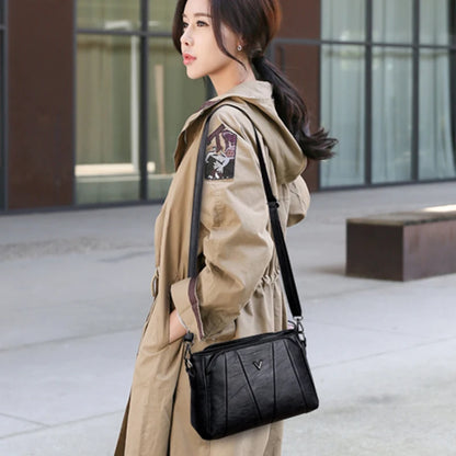 Soft Leather Shoulder Bag