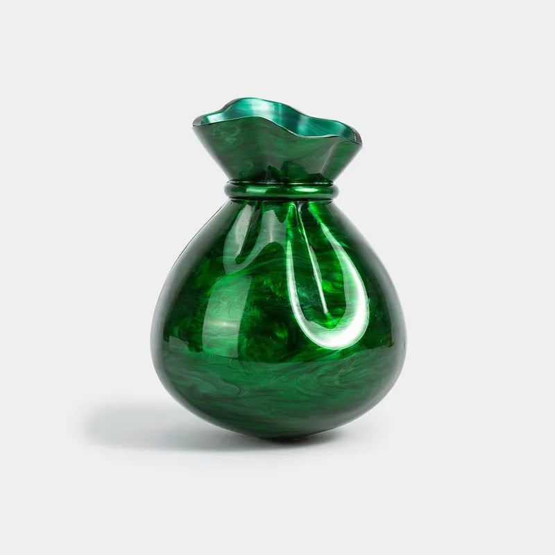 Acrylic Cute Vase Shape Evening Clutch Bag Wedding Party Bag