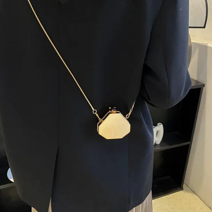 Lipstick Bag for Women Acrylic Shoulder Bag