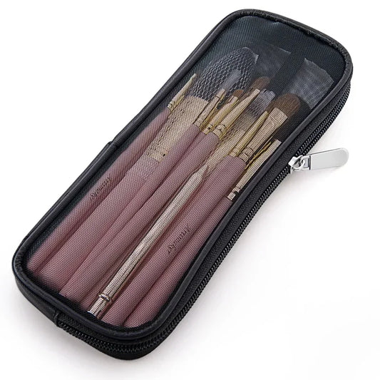 Makeup Brush Travel Case Cosmetic Toiletry Bag Organizer