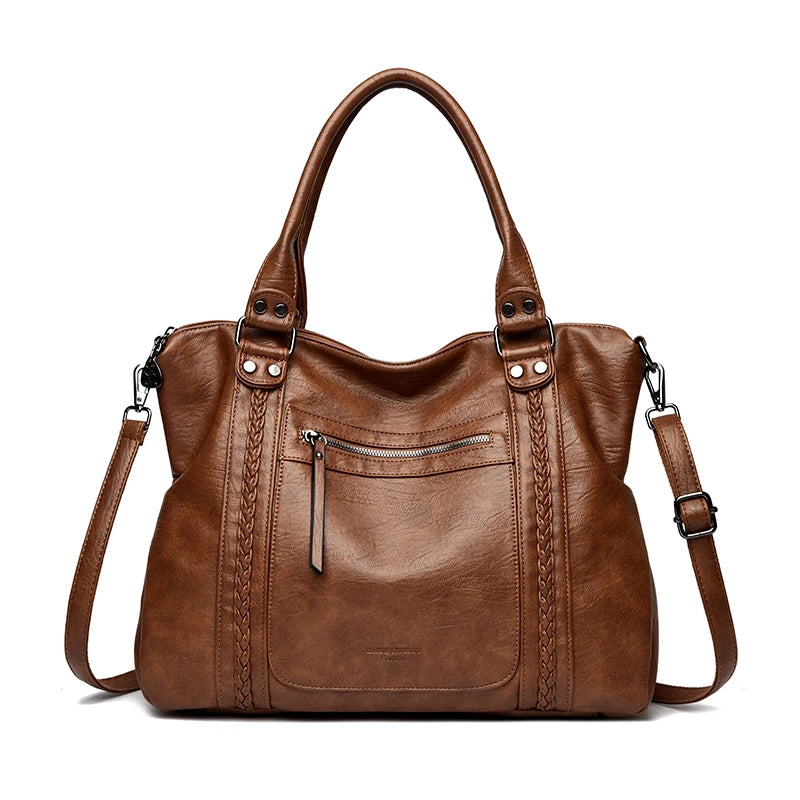 Soft Leather Shoulder Crossbody Bags for Women