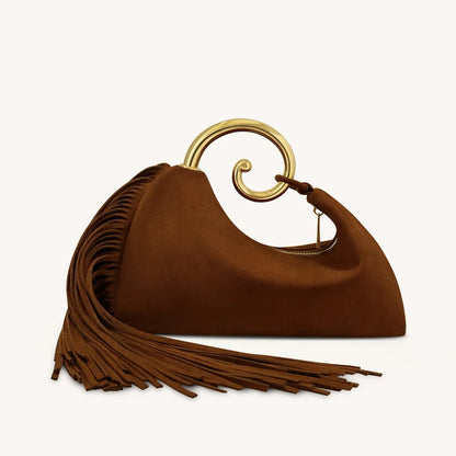 Faux Suede Clutch Evening Bags For Women