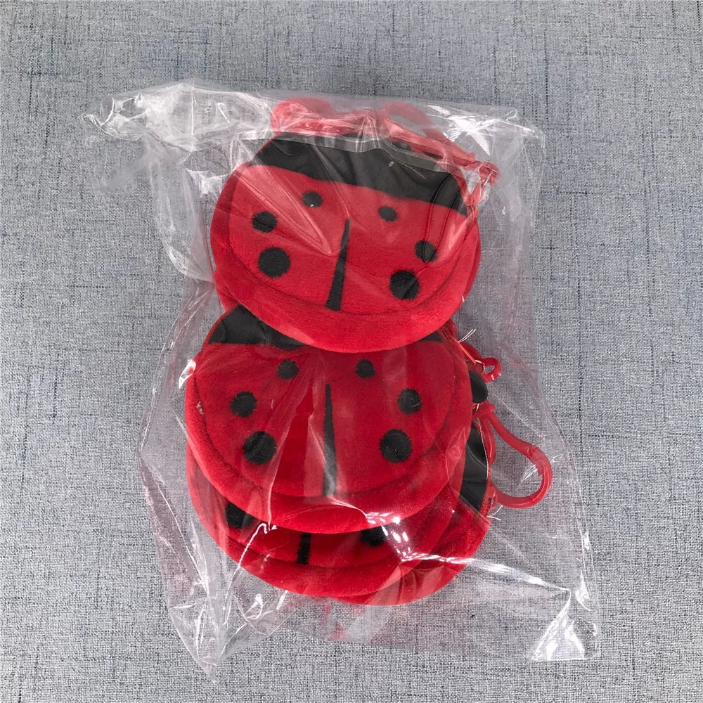 Gift Small Key Hook Pendant Plush Coin Bag , Panda , Animal Coin Pouch