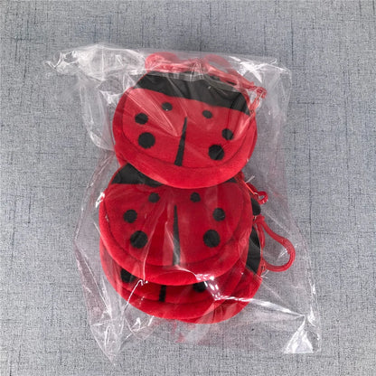 Gift Small Key Hook Pendant Plush Coin Bag , Panda , Animal Coin Pouch