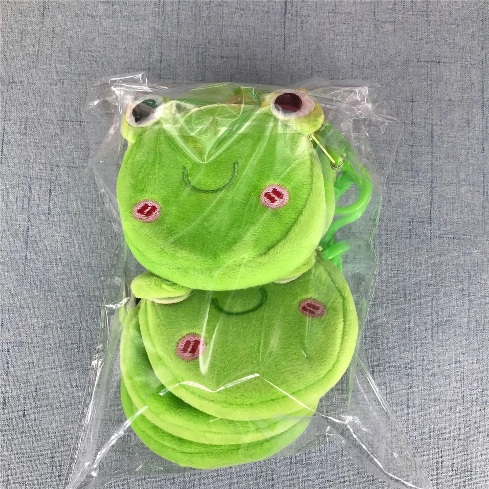 Gift Small Key Hook Pendant Plush Coin Bag , Panda , Animal Coin Pouch