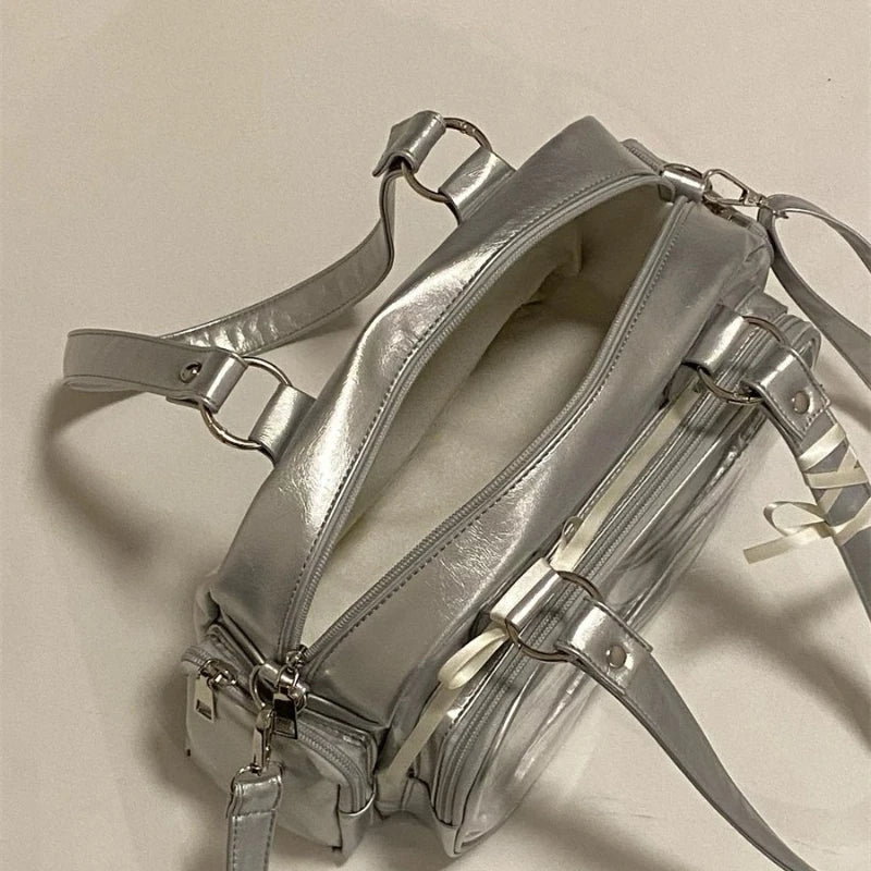 Anime Two-Dimension Japanese Uniform Bag JK Large Capacity Crossbody Versatile Badge Shoulder Bag