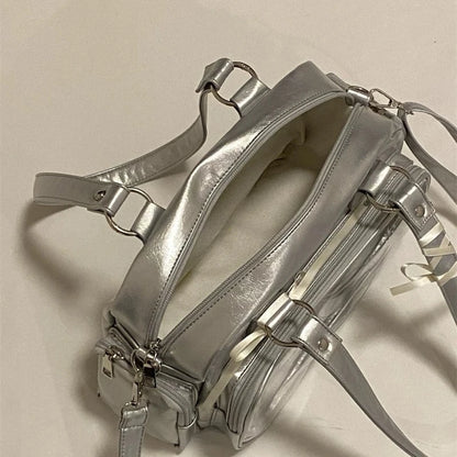 Anime Two-Dimension Japanese Uniform Bag JK Large Capacity Crossbody Versatile Badge Shoulder Bag