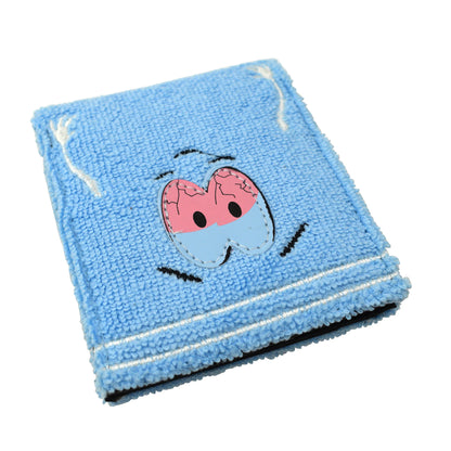 Funny Cute Cartoon Towel Character Bi-Fold Wallet