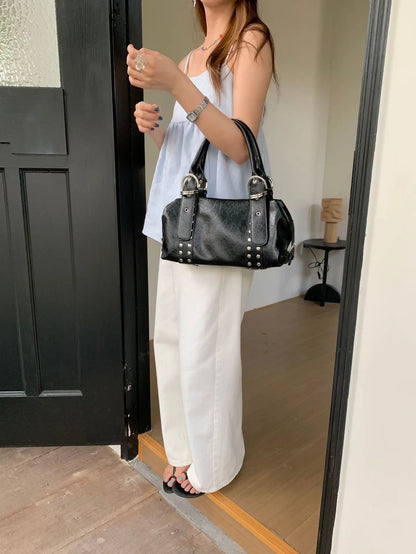 Women Handbags Luxury Soft Pu Leather Shoulder Bags