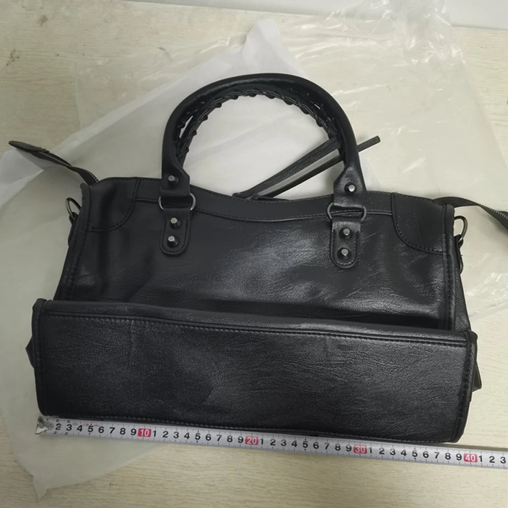 Trendy Motorcycle Bags Women's City Tote Bag Y2k Classic