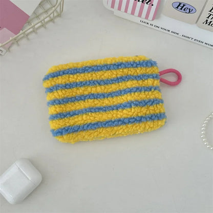 Heart Printed Cute Small Lipstick Cosmetic Bag