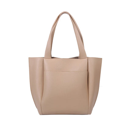 Soft Leather Woman Casual Tote Bag