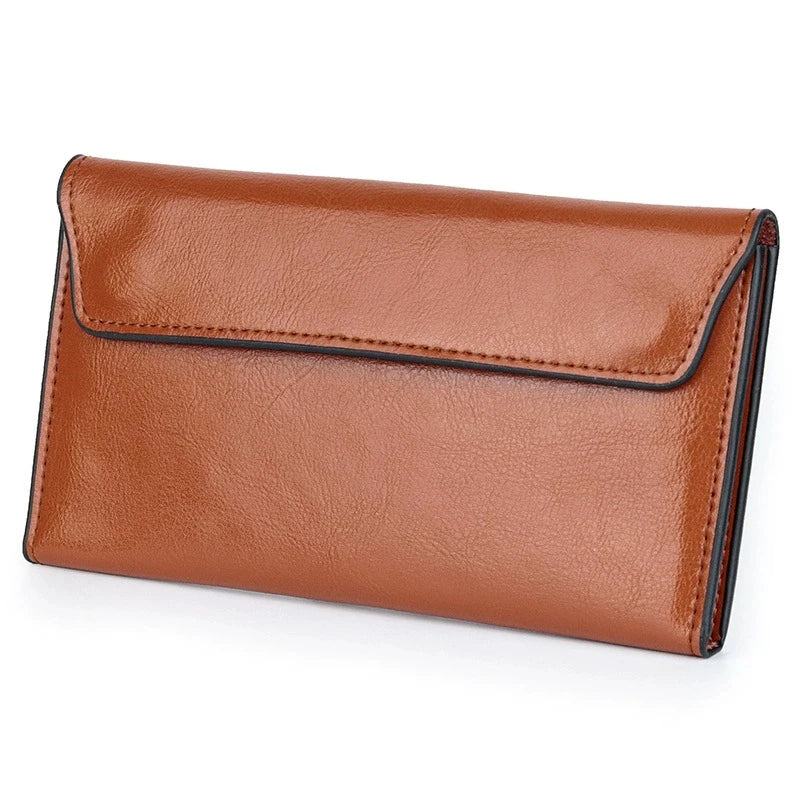 Cow Genuine Leather Women Wallet