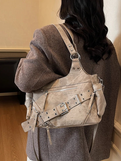 Large Capacity Crossbody Bag for Women Casual Commuter Shoulder Bag