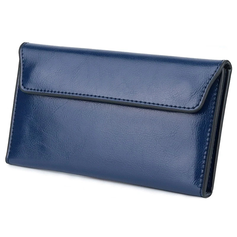 Cow Genuine Leather Women Wallet