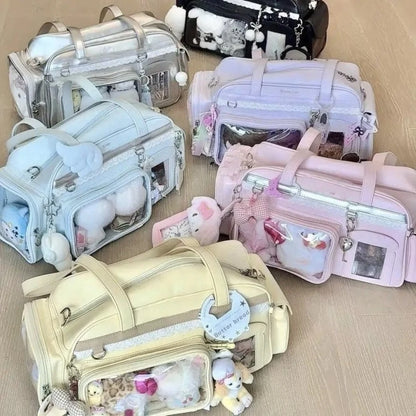 Y2K New Concert Ita Bag JK Large Capacity Shoulder Bag