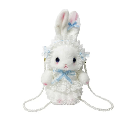 New Bunny Plush Bag Princess Lolita Crossbody Bags