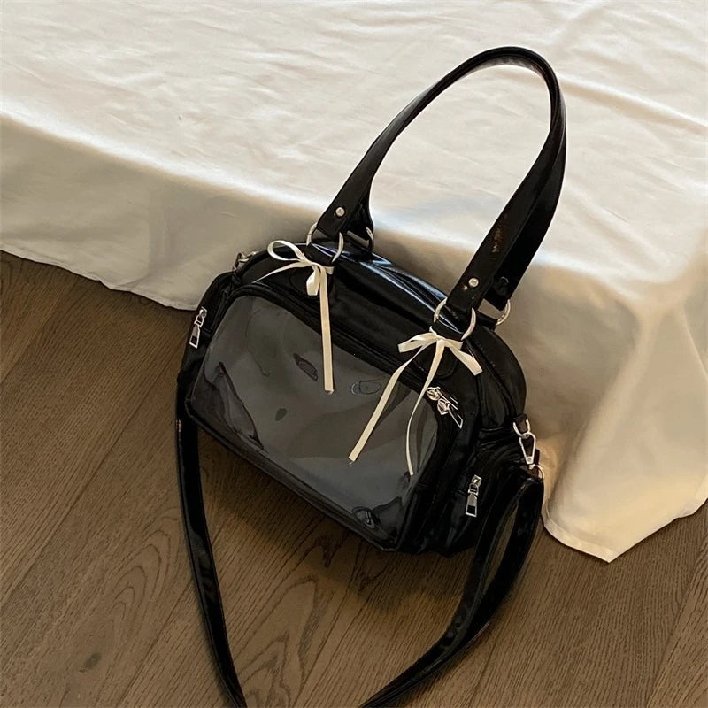 Anime Two-Dimension Japanese Uniform Bag JK Large Capacity Crossbody Versatile Badge Shoulder Bag