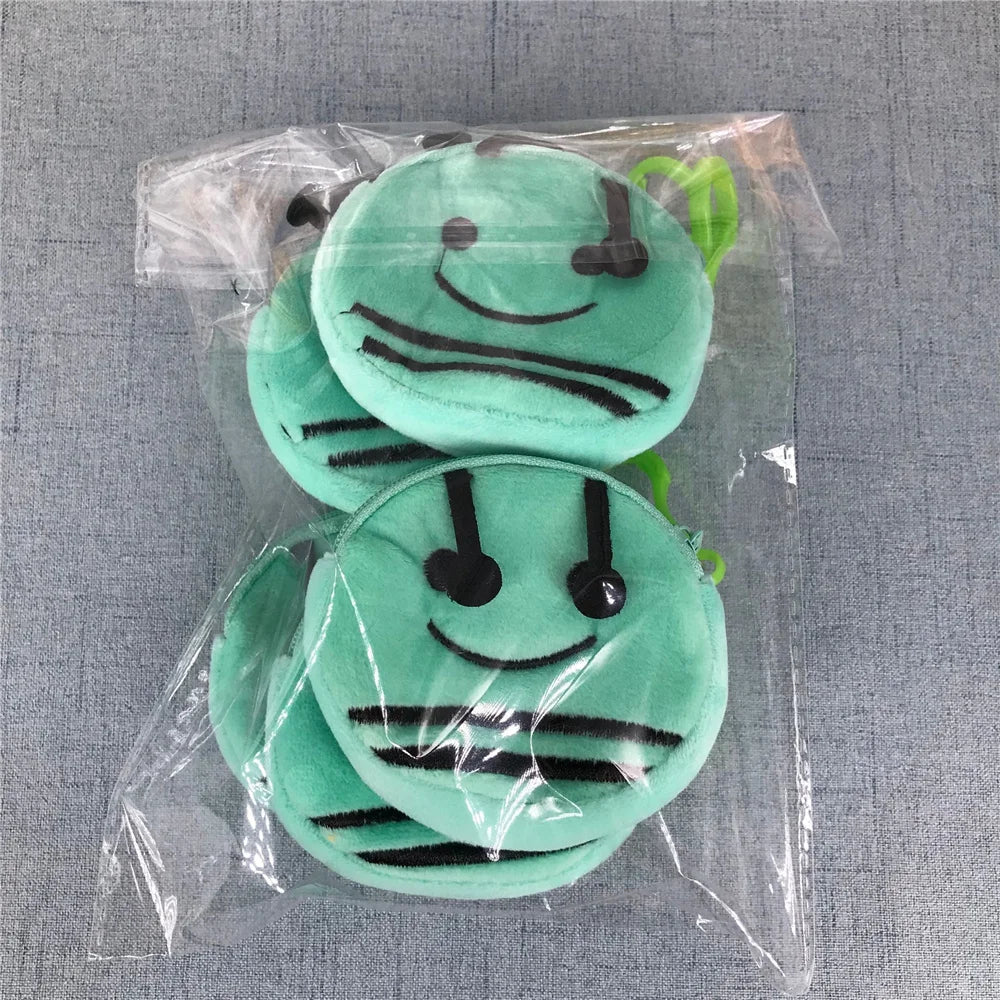 Gift Small Key Hook Pendant Plush Coin Bag , Panda , Animal Coin Pouch