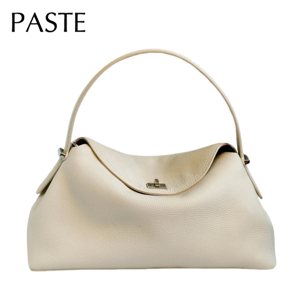 Sweet and Fluffy Shape Beige Pink Leisure Tote