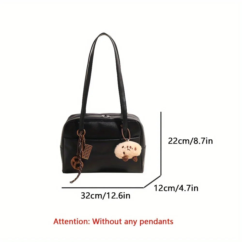 Women's Vintage Korean Style Single Shoulder Bag - Convertible Crossbody/Handbag
