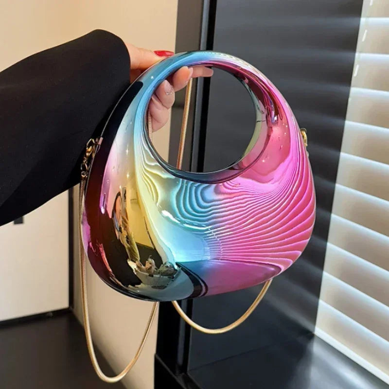 Evening Clutch Clear Acrylic Women Handbags