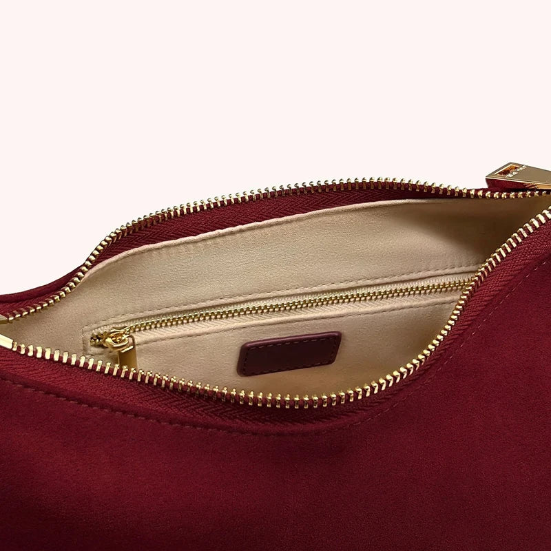 Faux Suede Clutch Evening Bags For Women