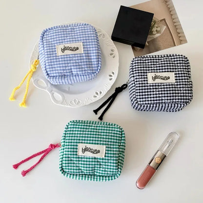 Mini Coin Purse Small Wallet for Women Portable Cosmetic Storage Bag