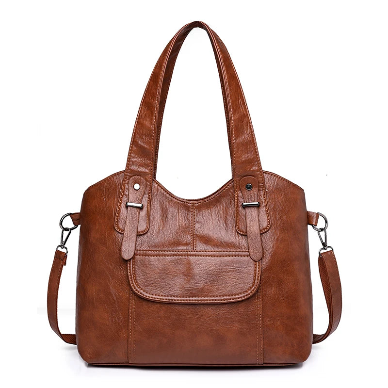 Soft Leather Handbags High Quality Women Bags