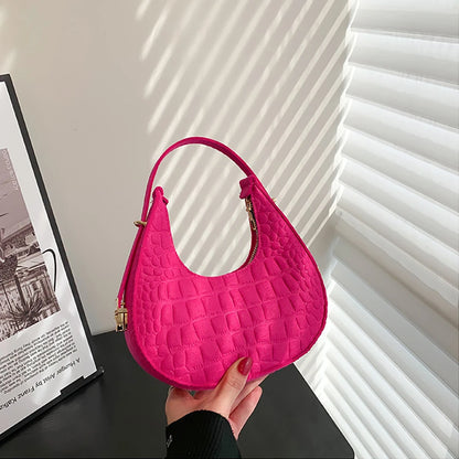 Small Handle Underarm Bag Clutch