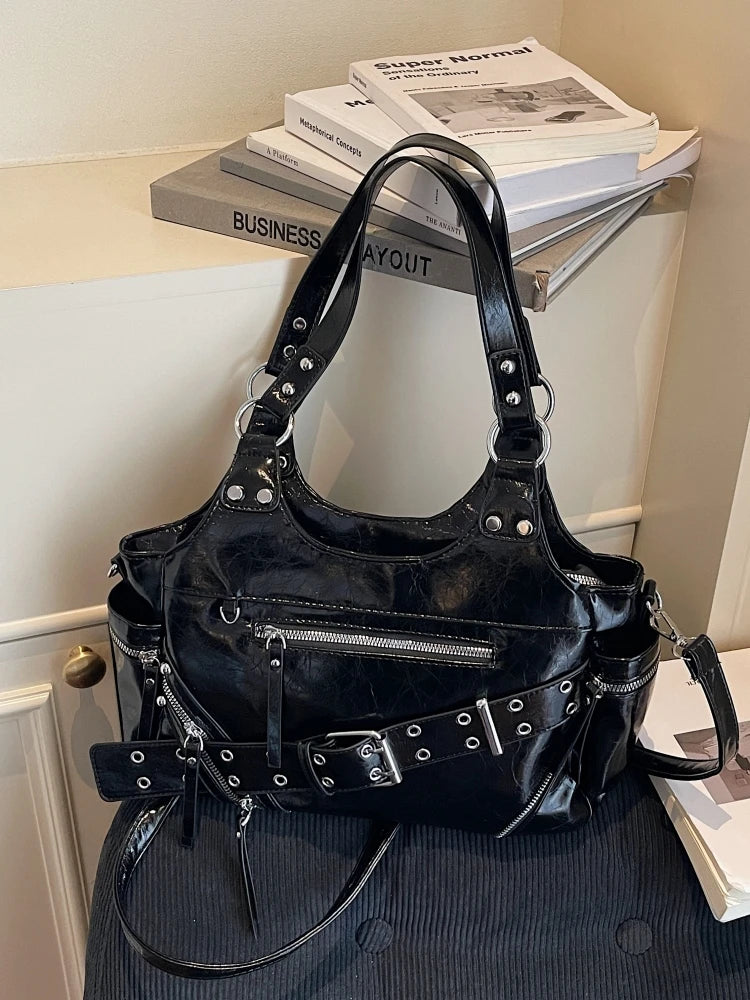 Large Capacity Crossbody Bag for Women Casual Commuter Shoulder Bag