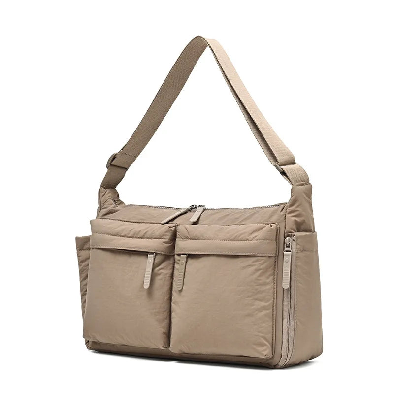 Casual Nylon Shoulder Bag for Women Large Capacity Computer Bag