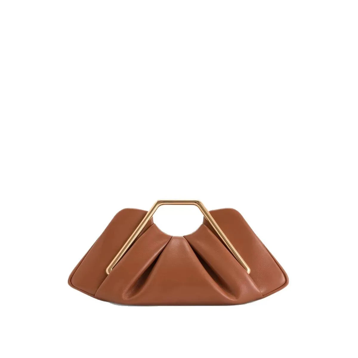 Soft Leather Bag Niche Cloud Bag, Evening Pleated Bag for Women