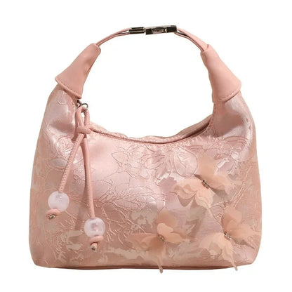 Pendant Crossbody Bag Small Bucket Handbag Women Girl