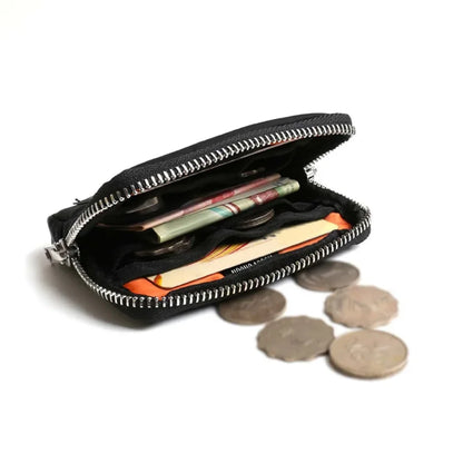 Japanese Men Wallet Earbuds Storage Bag Credit Card Holder